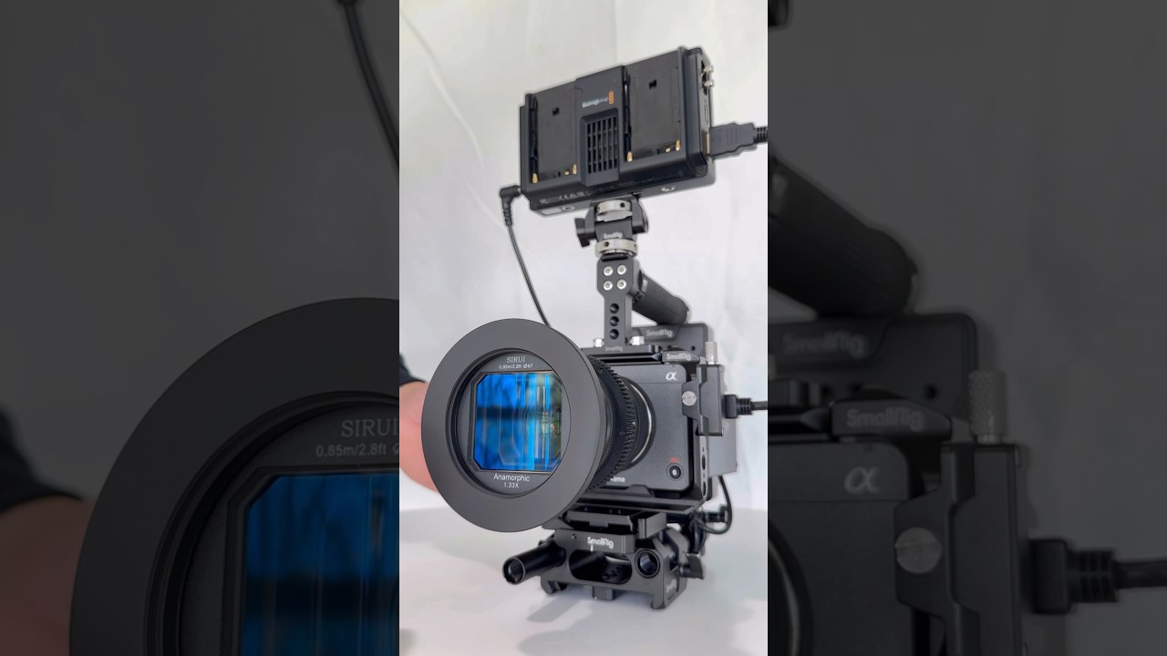 Sony FX3 Anamorphic Rig Setup π₯
