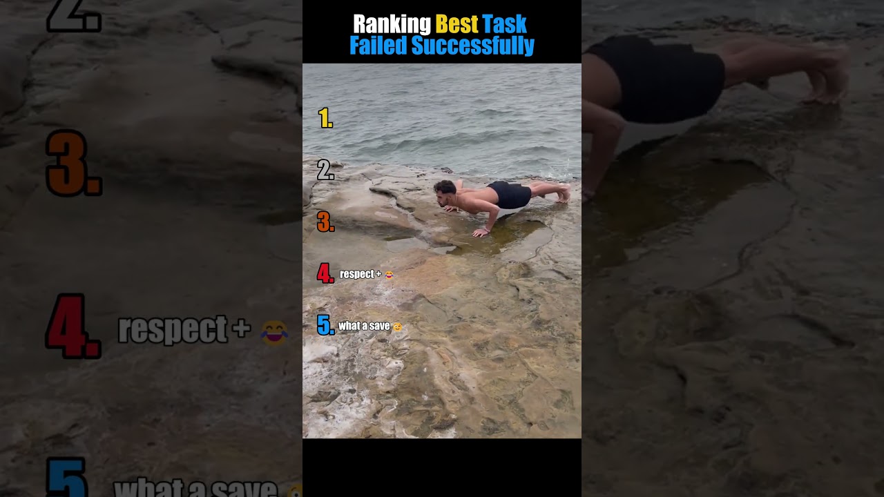Ranking The Best Task Failed Successfully #usa
