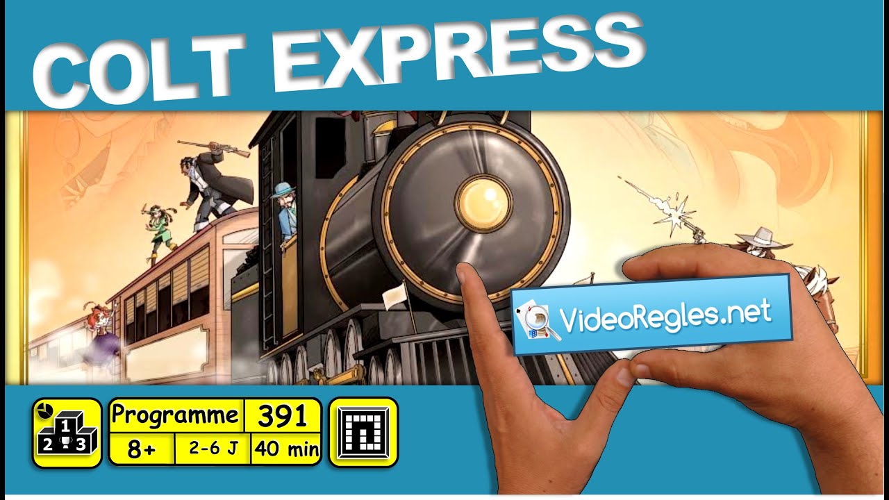 Vidéorègle du Jeu Colt Express par Yahndrev 🎮