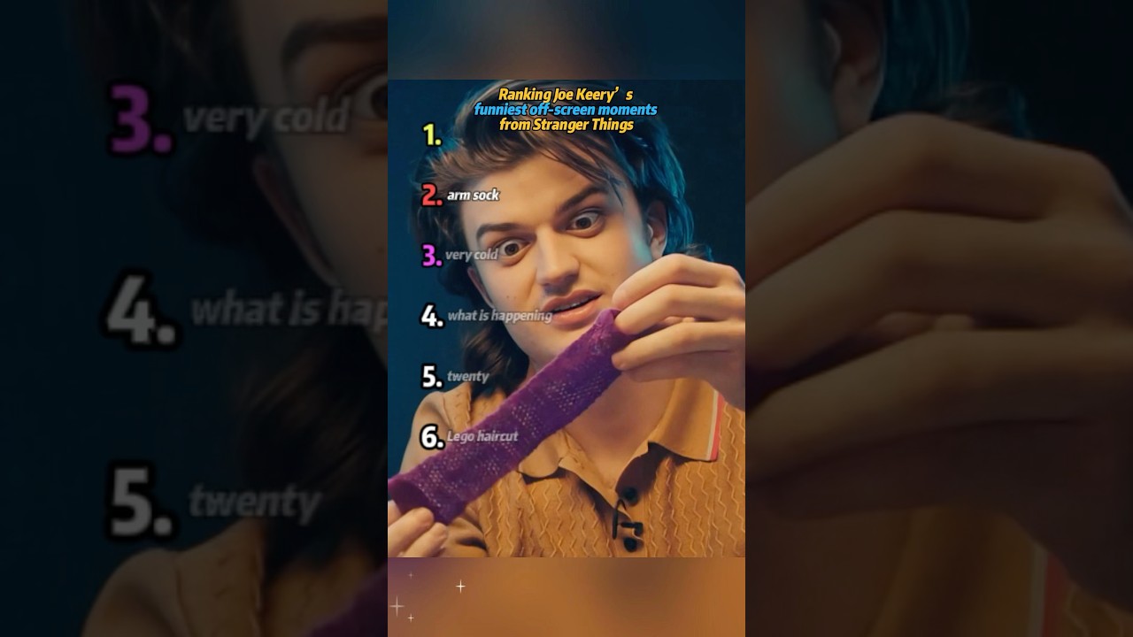 Top 10 Hilarious Off-Screen Moments of Joe Keery from Stranger Things 😂