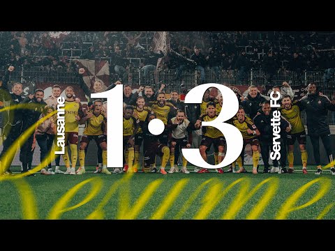 FC Lausanne-Sport 1-3 Servette FC | Le résumé de la victoire dans le Derby !