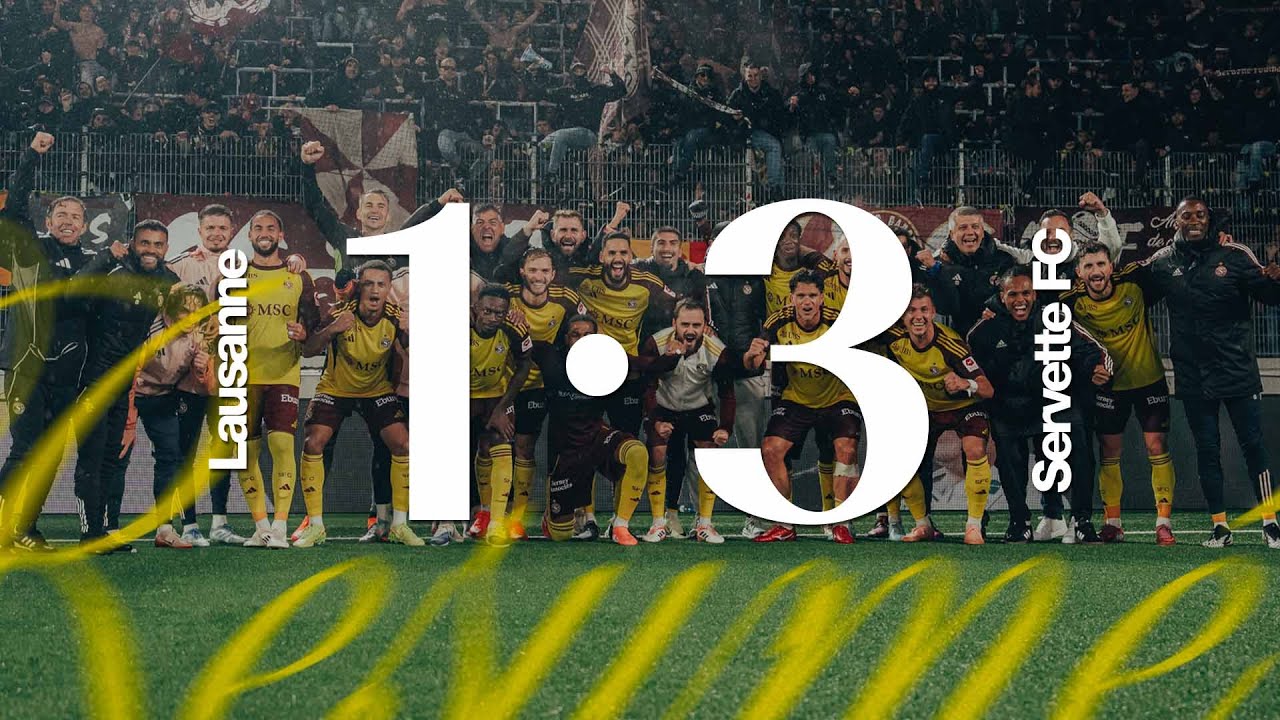 FC Lausanne-Sport 1-3 Servette FC : Résumé d'une Victoire Éclatante dans le Derby ! 🔥