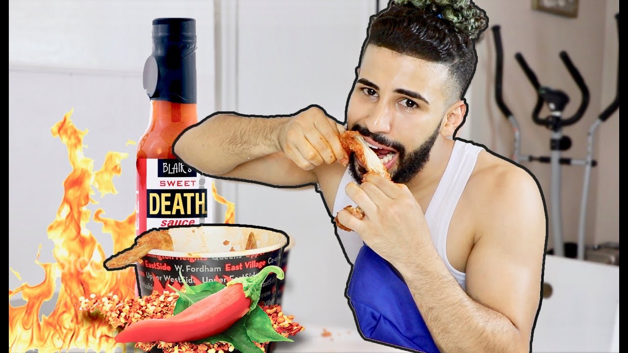 Adam Saleh Faces Hot Wings Challenge 😅