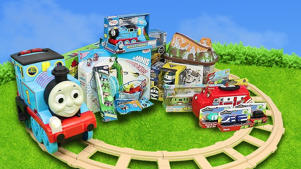 Tren Thomas en circuito para niños 🚂