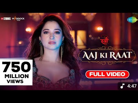 Aaj Ki Raat -Full Song Stree 2 Tamannaah Bhatia Rajkummar Rao Sachin-Jigar Madhubanti 41 wk Earning