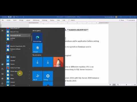 SQL Server 2016 Always Encrypted Practice Lab