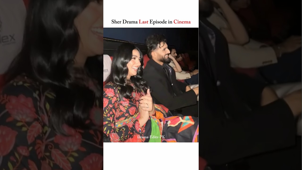 Sarah Khan's Emotional Reaction to the Final Episode of Sher 😍