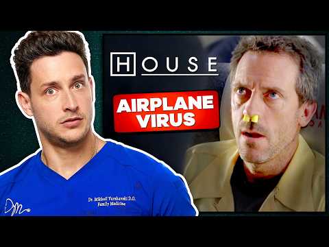 Doctor Reacts to House MD Airplane Episode