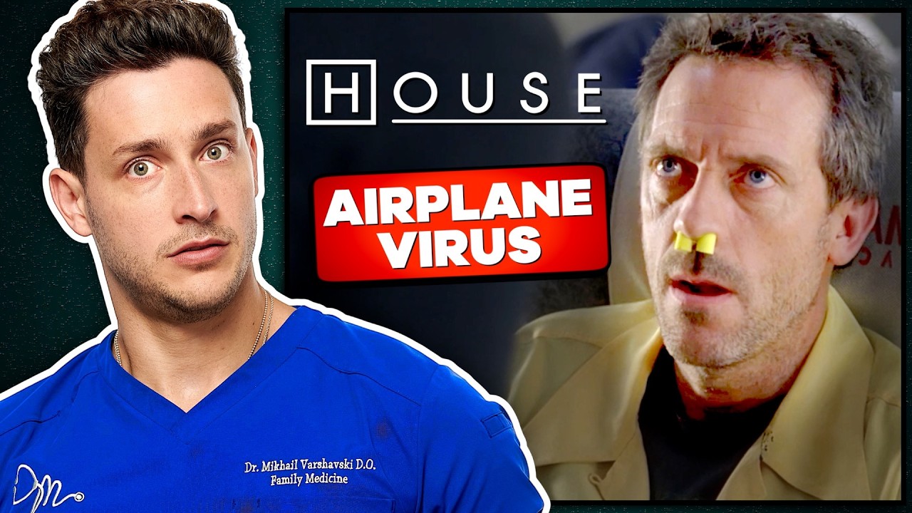 Doctor Reacts to House MD Airplane Episode