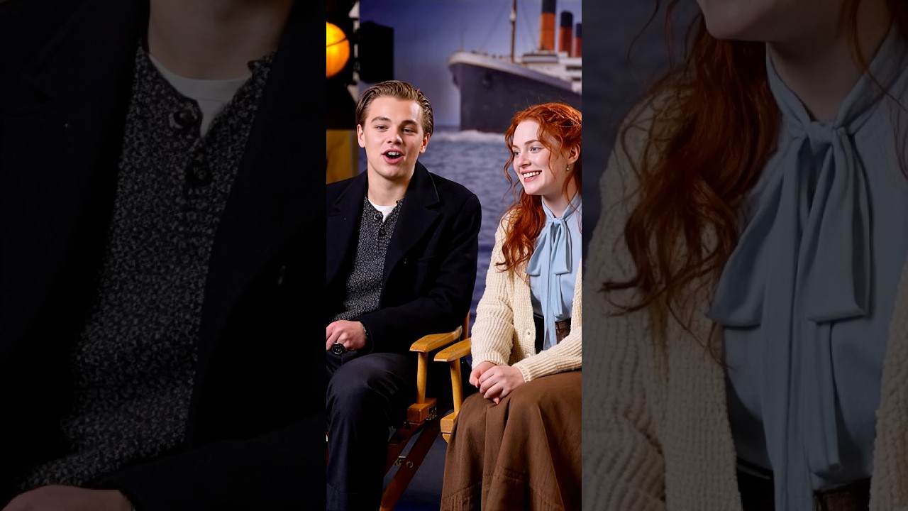 Titanic BTS: Jack & Rose Behind the Camera 🎬