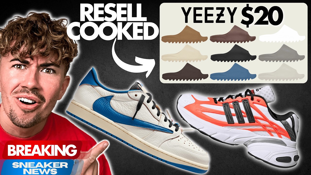 How $20 Yeezy Slides Shook Up the Resell Market 🚨