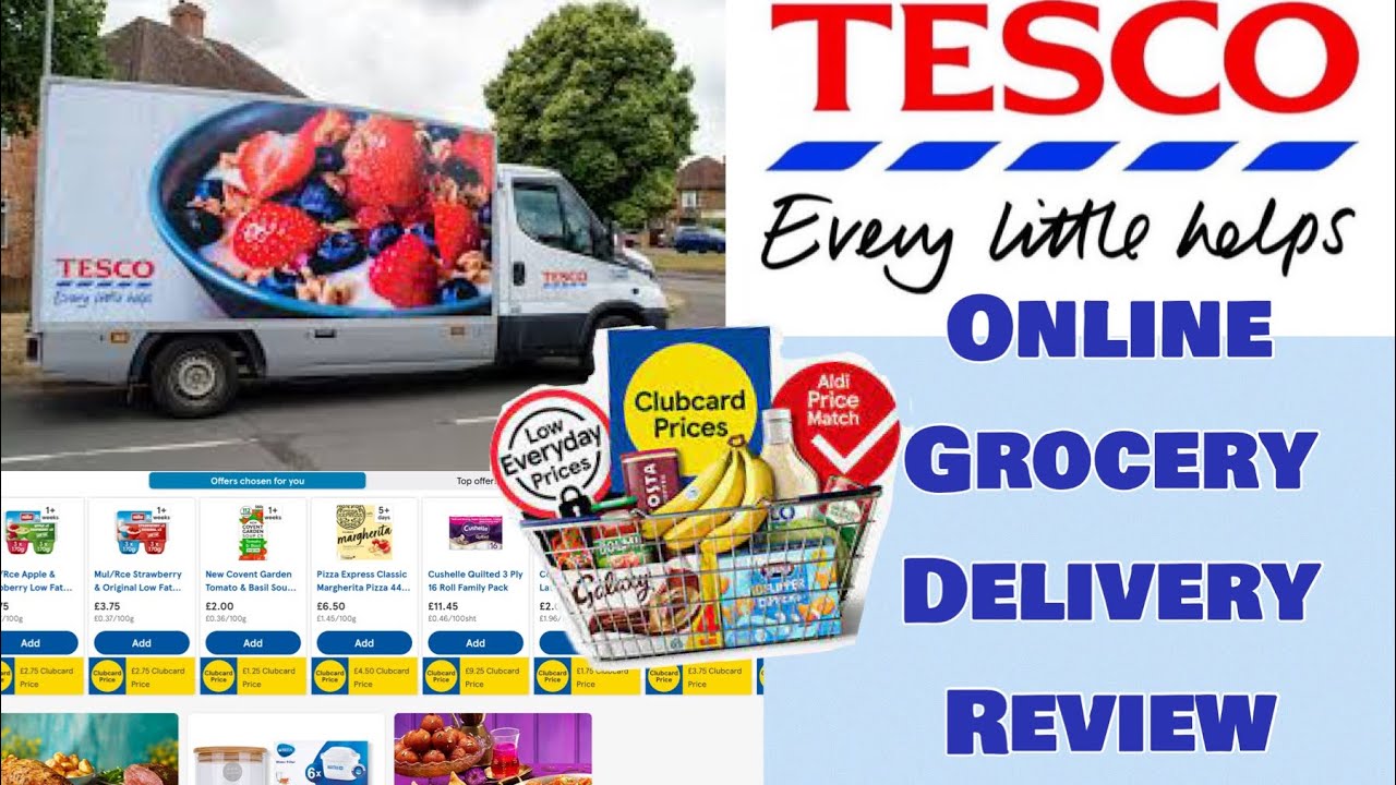Testing Supermarket Online Grocery Delivery Services #3 | Tesco (Very Little Help)