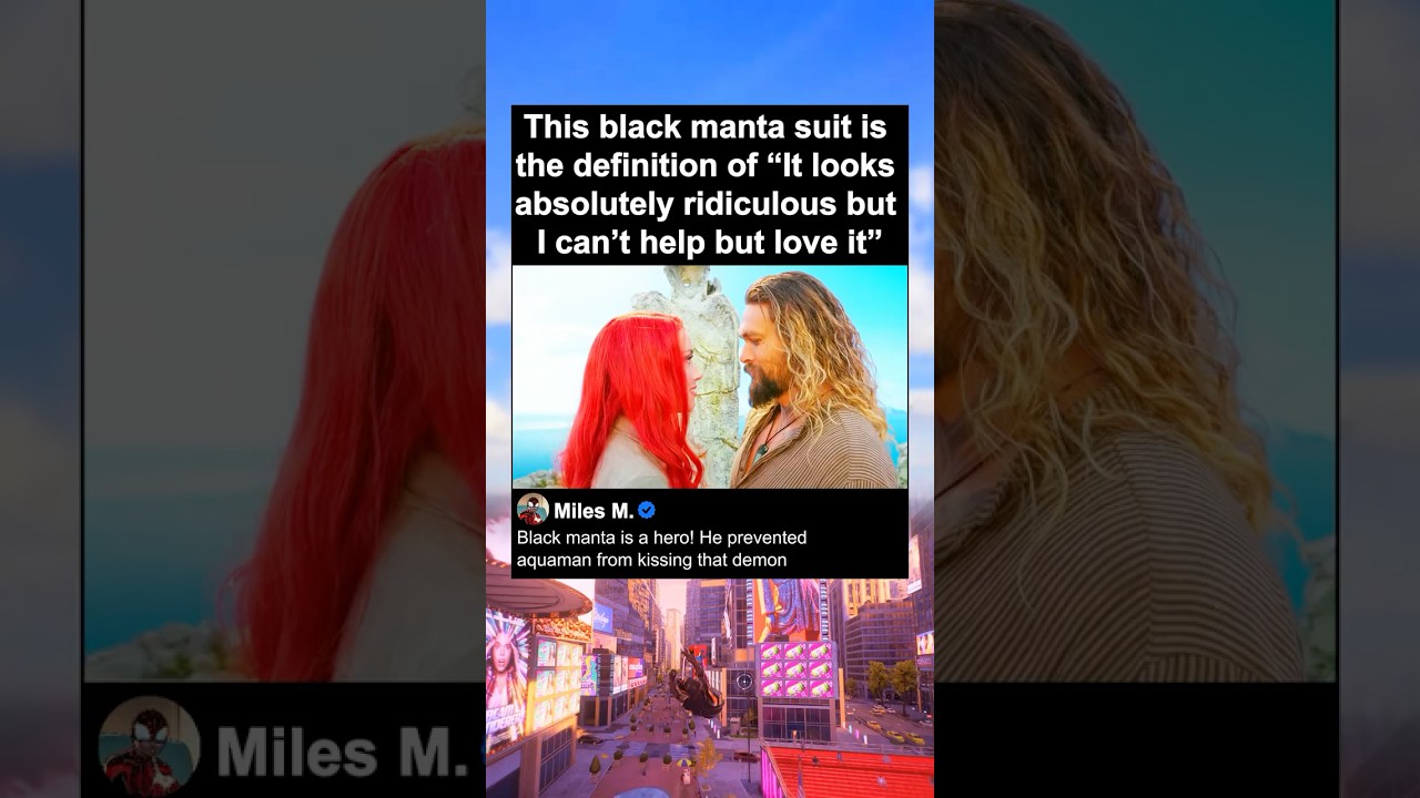 Aquaman Battles Black Manta in Sicily 🌊