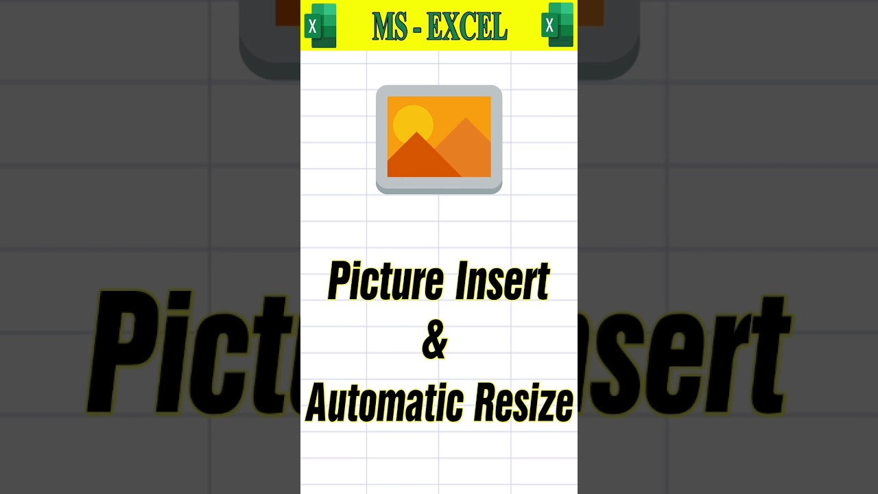Excel: Insert & Auto-Resize Pictures π