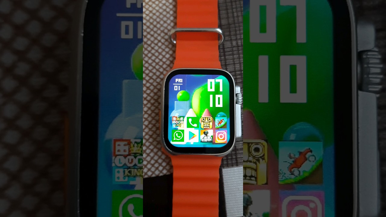 Easily Download Apps & Games on T800 Ultra Smartwatch 🔥