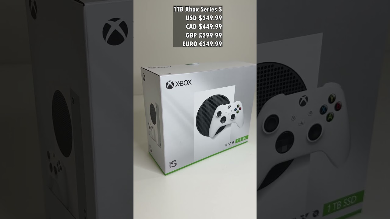 How Many Games on the NEW 1TB Xbox Series S vs. OLD 512 GB #xbox