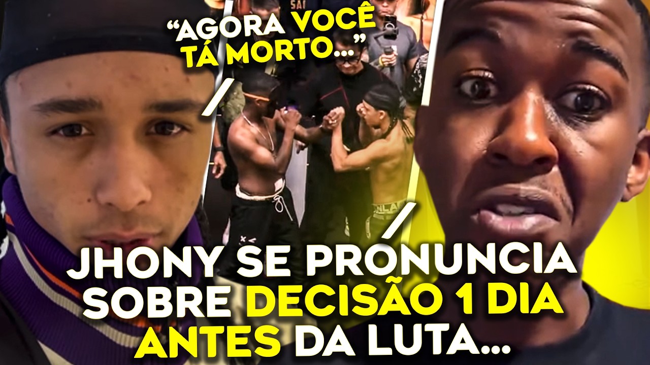 Jhony Toma Decisão Drástica Antes da Luta e Xamuel Não Perdoa ⚡️