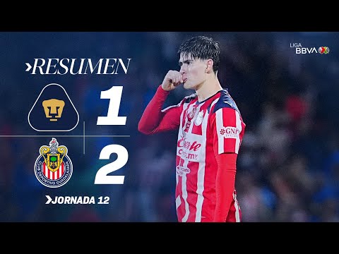 PUMAS VS CHIVAS J12 AP25 | ¡Golpe de autoridad de las Chivas con DRAMA incluido!