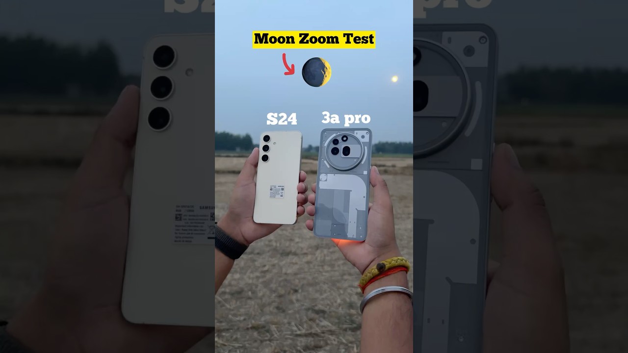 Samsung S24 vs Nothing 3A Pro Camera Test 📸