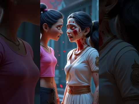 तनु की भूतिया दीदी 🧟 #bhoot #horror #horrorstories #cartoon #story