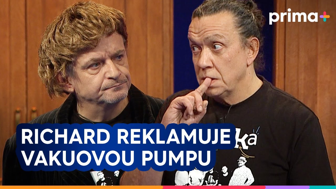 Partička: Richard reklamuje vakuovou pumpu 🤣