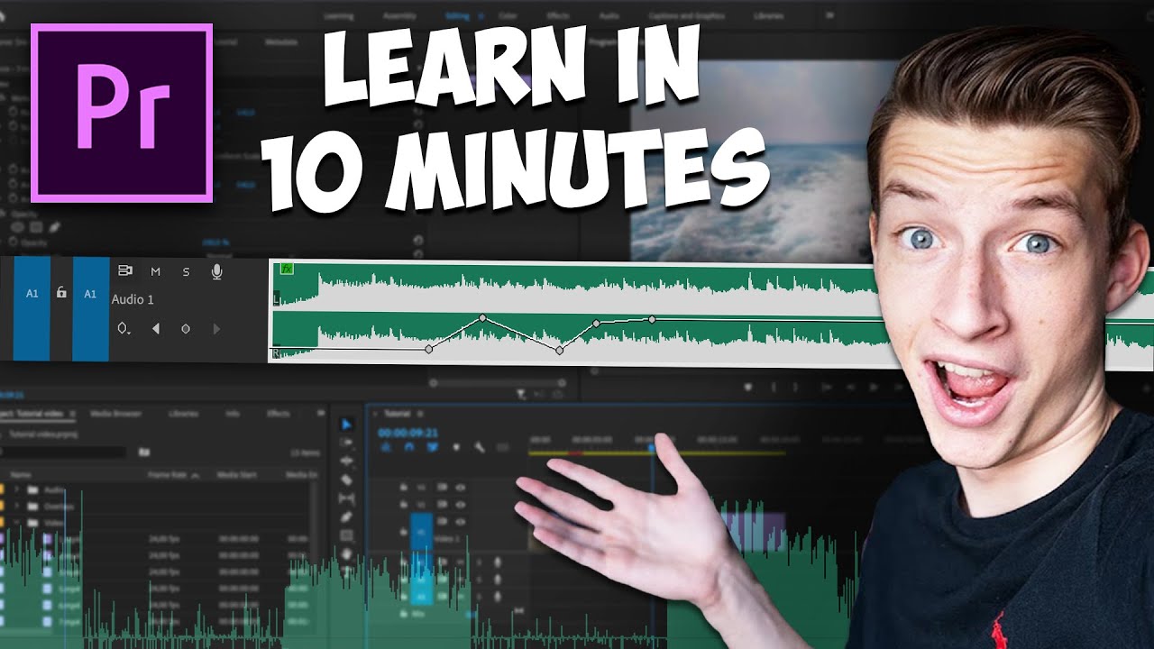 Adobe Premiere Pro 2022 Audio Editing for Beginners 🎧
