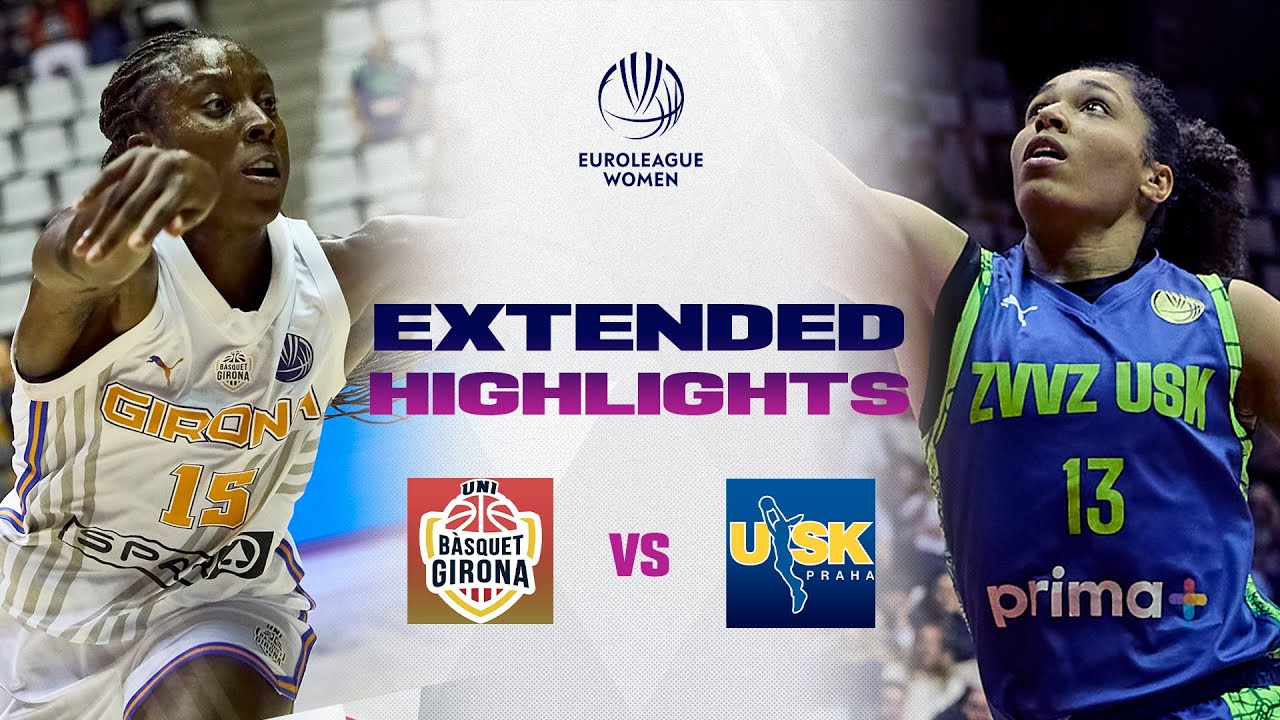 Spar Girona vs ZVVZ USK Praha | EuroLeague Women 2025-26 Full Game Highlights