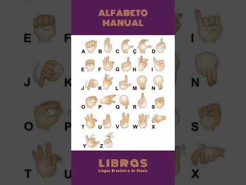 Aprenda o alfabeto em LIBRAS #libras #fvp #abecedario #pravoce #youtubeshorts #línguadesinais