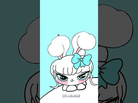 Myaaaaaaa🐈‍⬛🐈‍⬛ #mimichi #cute #onoff #mimi #animation