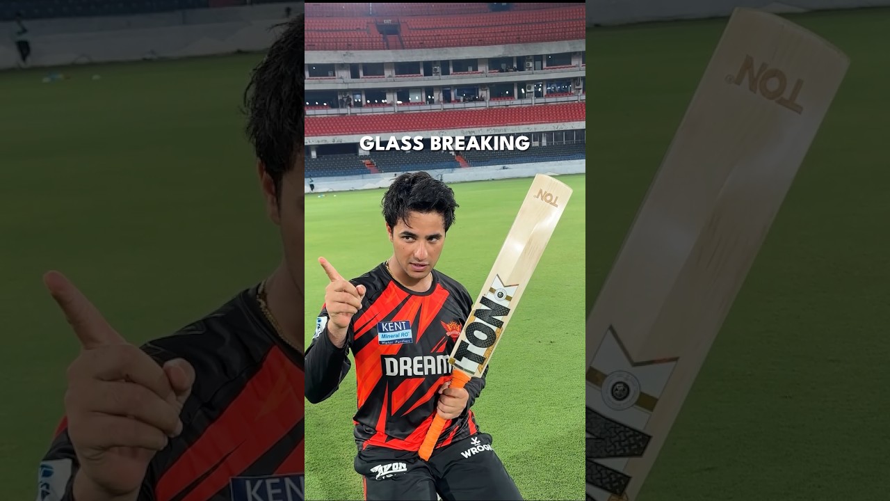 Abhi's Wild Play: Records, Bats & Glass 🔥