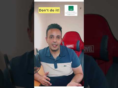CISSP: Don't Start Without Experience ⚠️