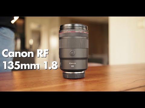 Unboxing & Using Canon RF 135mm 1.8 for Photos & Videos 📸