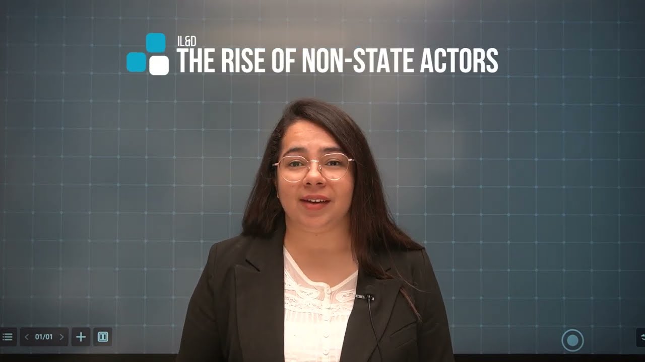 Globalization, Non-State Actors & Conflict Resolution π