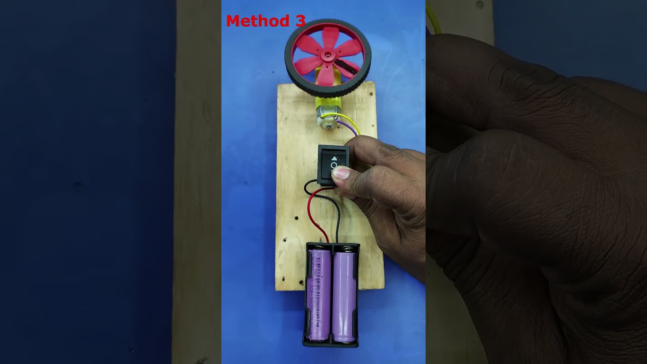 DC Motor Forward & Reverse Operation #Shorts