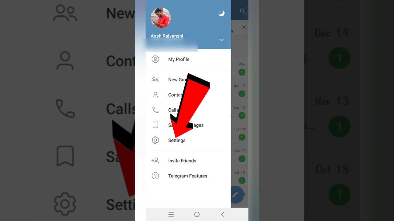 Teligram Par Online/Hoye Offline Kaise Dikhaye π