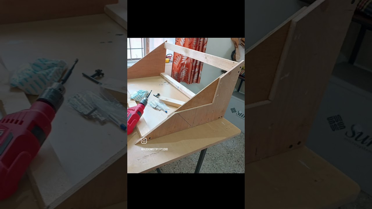 DIY Studio Bass Traps with Pinewood & Rockwool 🎶