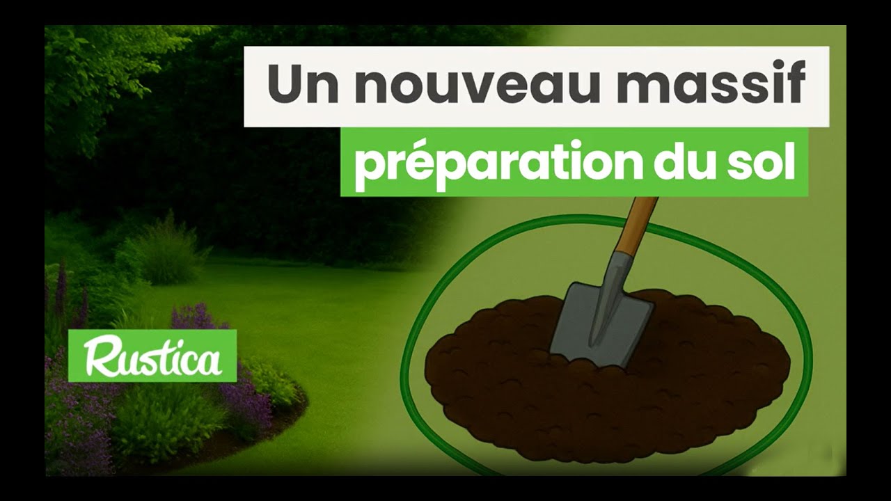 Préparer le sol pour un massif fleuri toute l'année 🌸