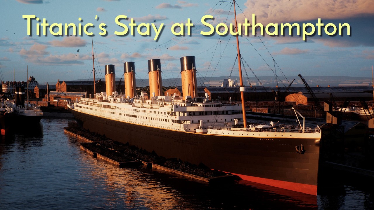 Titanic's Southampton Stop: April 4-9, 1912 🚢
