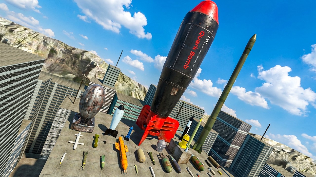 Throwing All the Most Powerful Nuclear Bombs in a CITY! | GMod