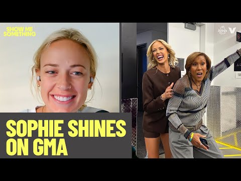 WNBA Star Sophie Cunningham dishes on her Good Morning America Appearance