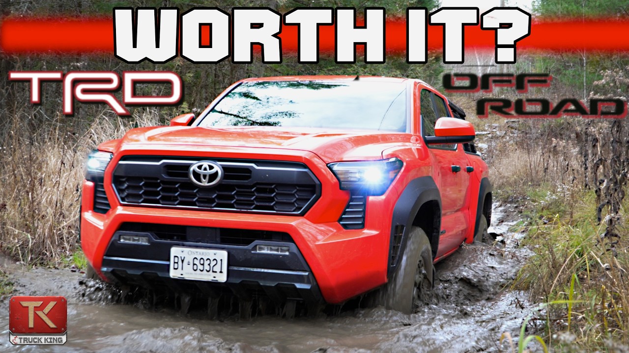 Best 2024 Toyota Tacoma TRD Off-Road for Mud & Rocks