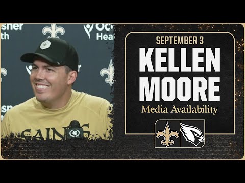 Kellen Moore on injury report, Spencer Rattler | New Orleans Saints