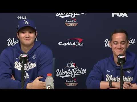 Shohei Ohtani Reveals Wife Liked Blue Jays "We Don't Need You" Chants, Talks World Series Mindset!