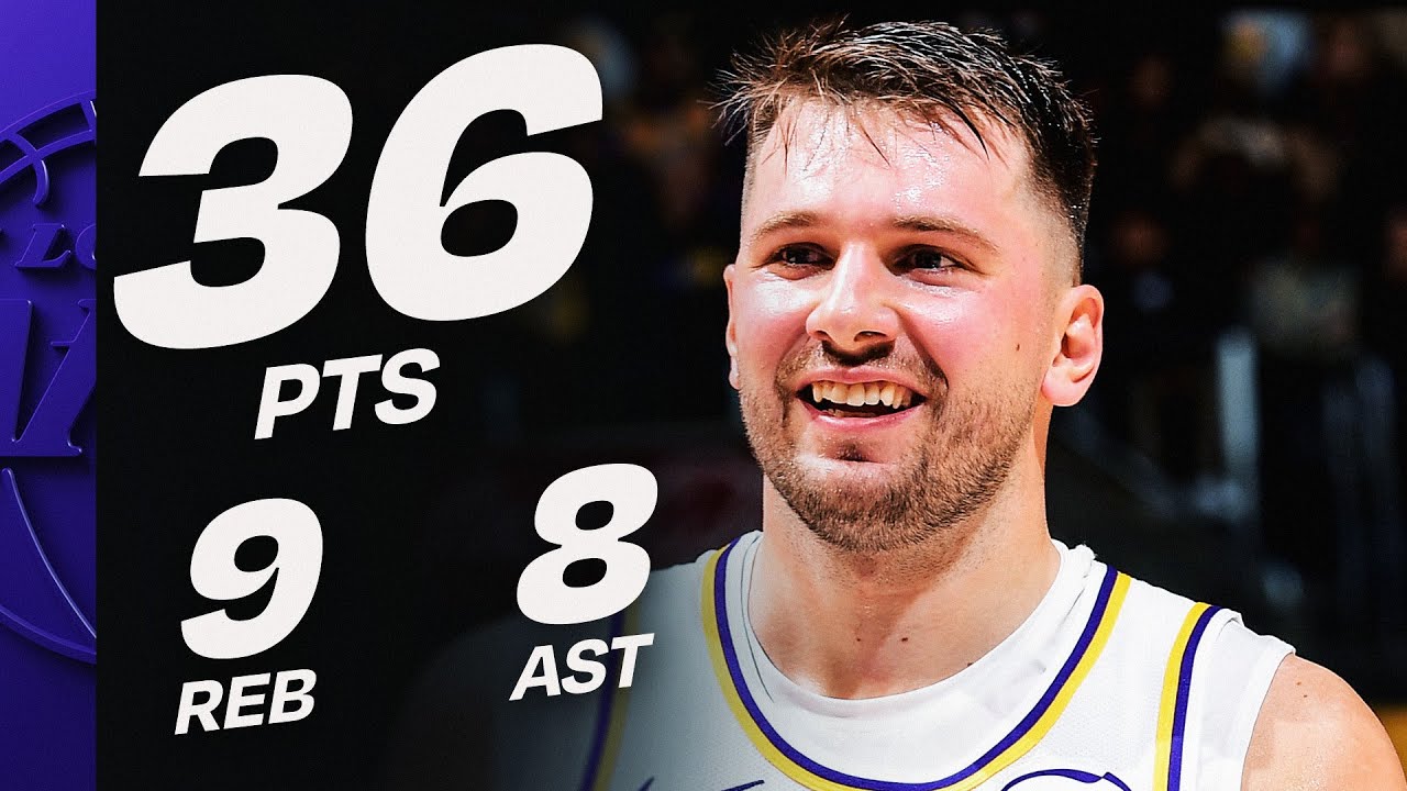 Luka Near Triple-Double in Lakers Win vs Grizzlies 🏀