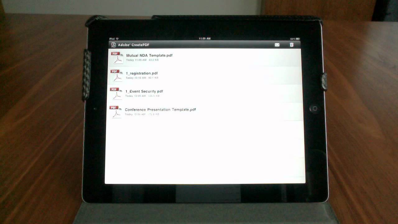 Adobe CreatePDF App Now on iOS 📱