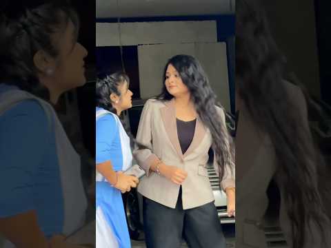 শুটিং এ সাথী লামহার দু ষ্টুমি 😂 #prankking #schoolgang