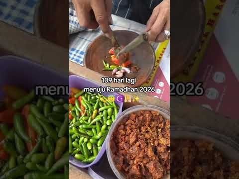 109 hari lagi ramadhan 2026 🤗 #streetfood #puasa #ramadhanpenuhberkah #ramadhan