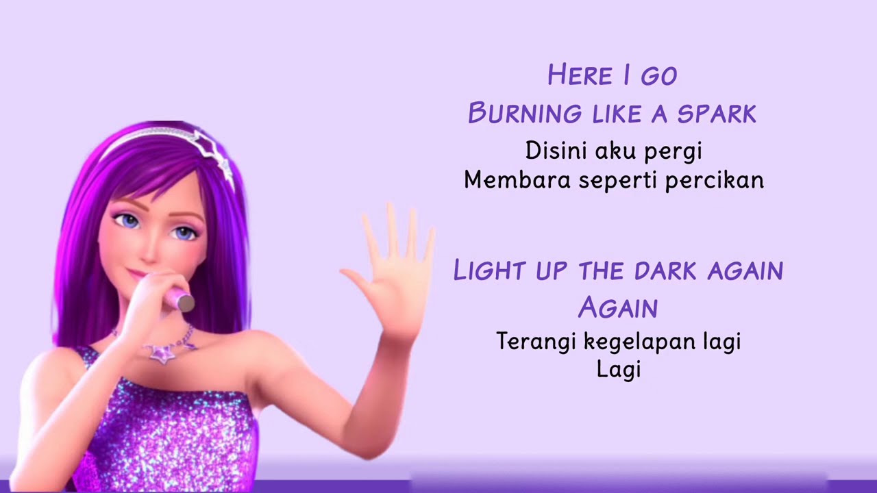 Barbie: The Princess & The Popstar - Here I Am Lyrics 🎶