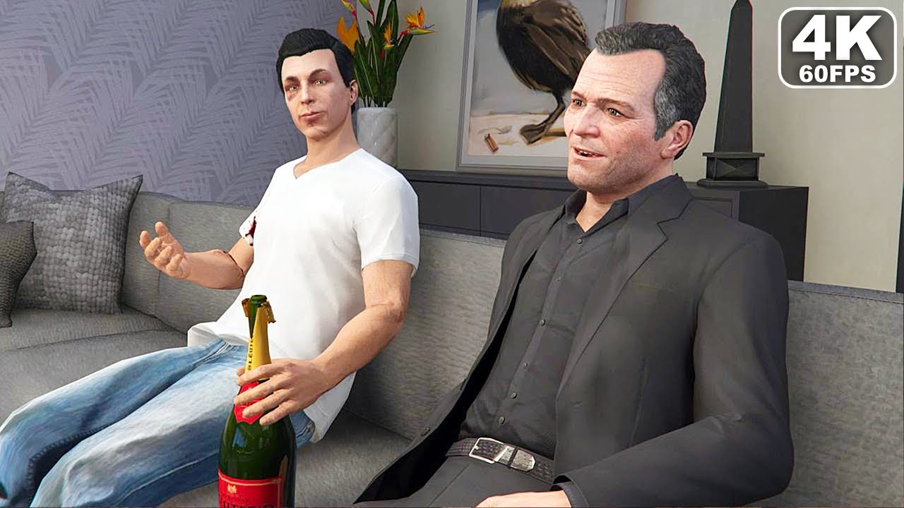 GTA 5 Online Michael Mansions DLC Mission 🎮