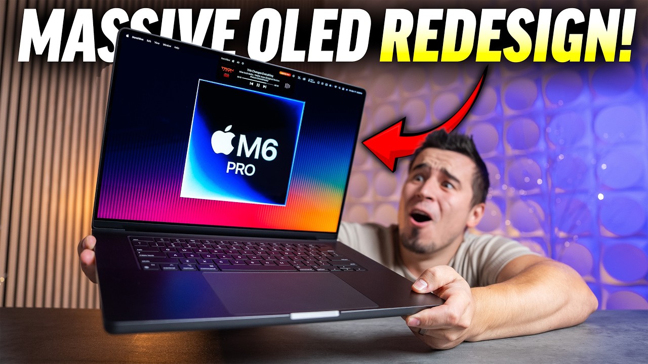 Forget M5.. The NEW M6 MacBook Pro Redesign has LEAKED!